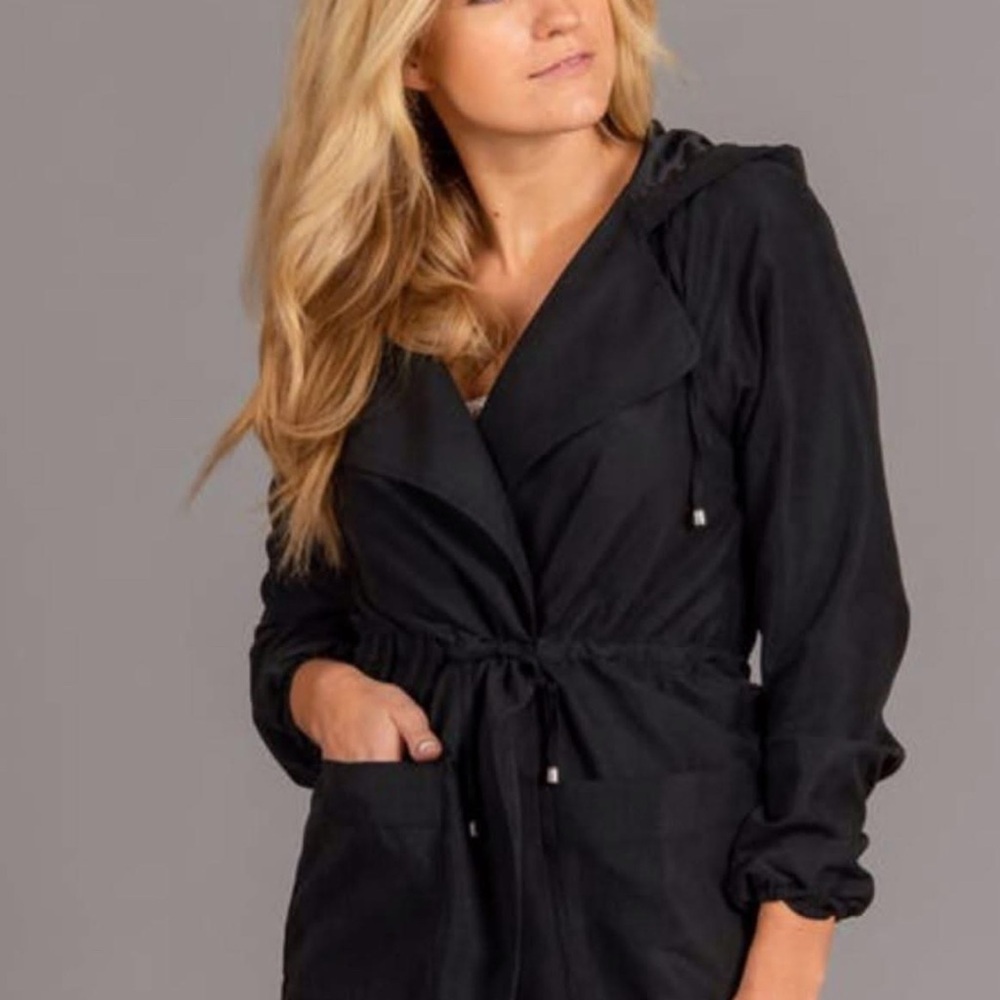 Agnes & Dora Black No Rain No Flowers Jacket